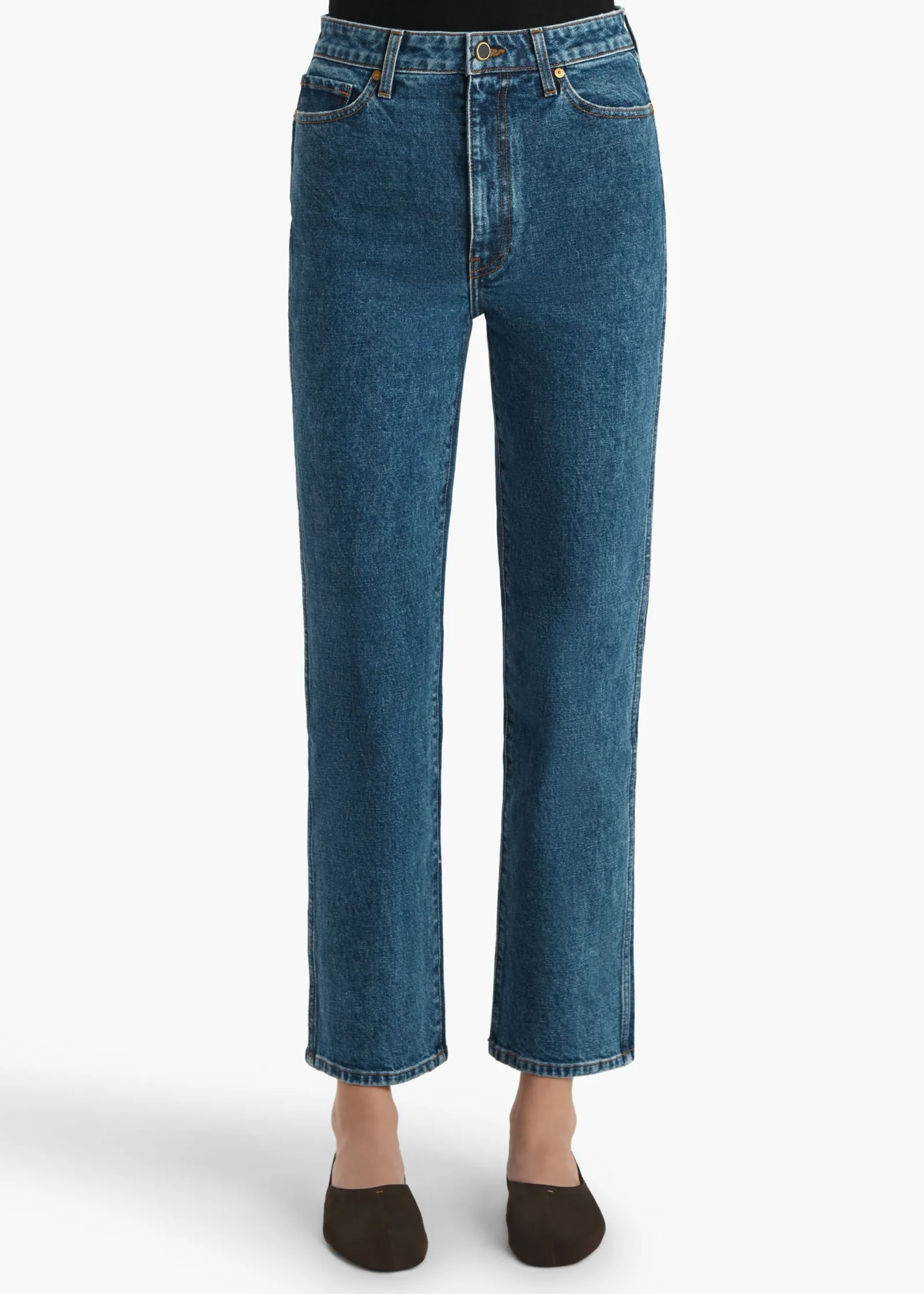 Khaite Abigail-Abigail Stretch Jean in Boone