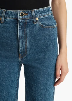 Khaite Abigail-Abigail Stretch Jean in Boone