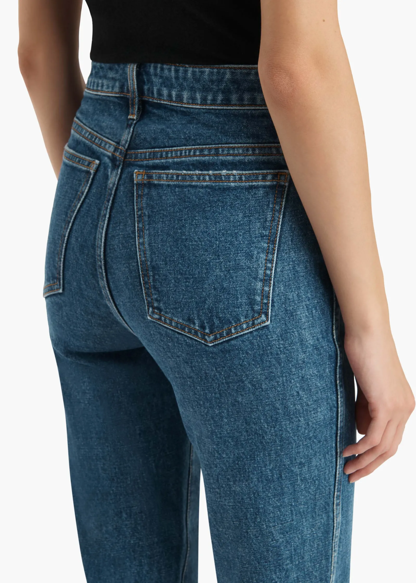 Khaite Abigail-Abigail Stretch Jean in Boone