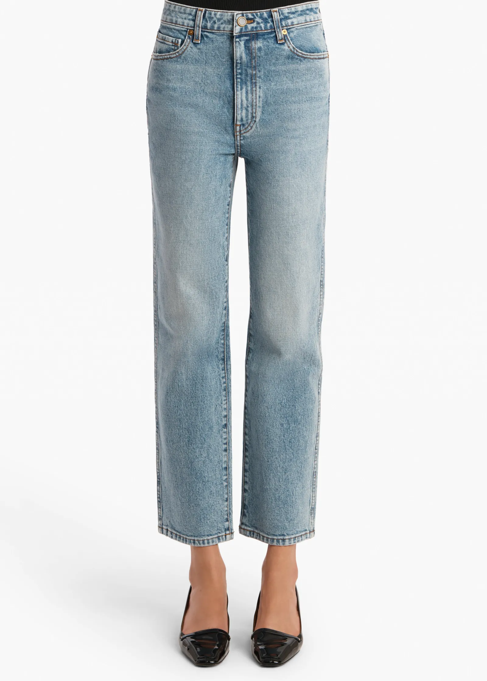 Khaite Abigail-Abigail Stretch Jean in Bryce