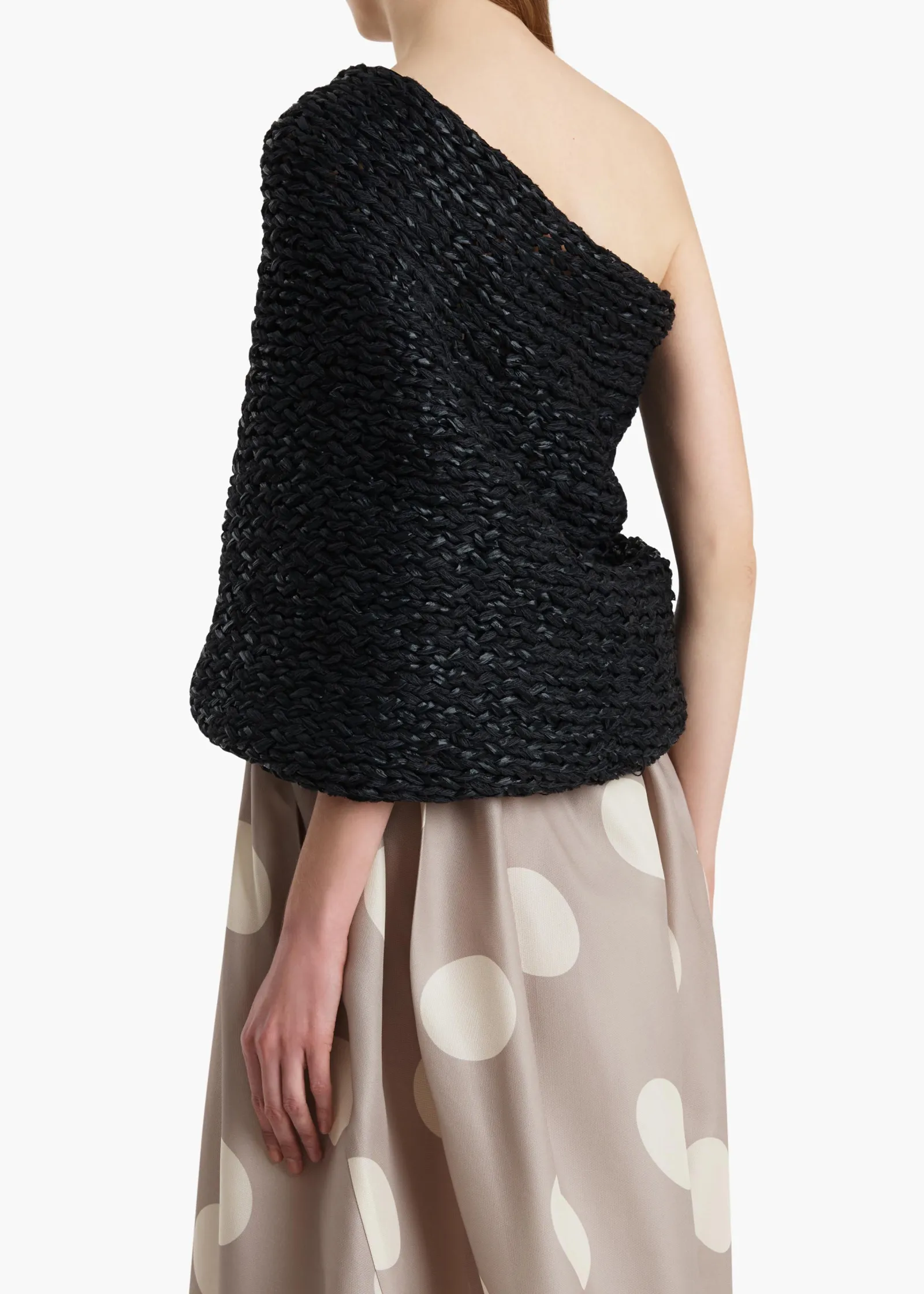 Khaite Shirts & Tops-Addison Shawl in Black