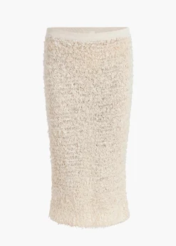 Khaite Knitwear|Skirts & Shorts-Adela Skirt in Ivory