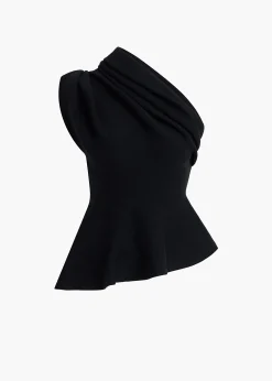 Khaite Shirts & Tops-Aimee Top in Black