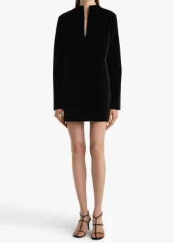 Khaite Dresses-Aleena Dress in Black Velvet