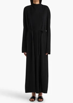 Khaite Knitwear-Alek Cardigan in Black