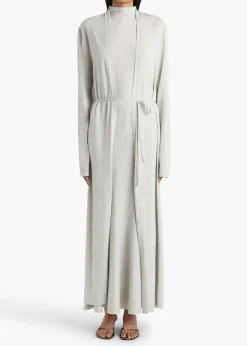 Khaite Knitwear-Alek Cardigan in Cloud