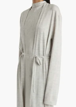Khaite Knitwear-Alek Cardigan in Cloud