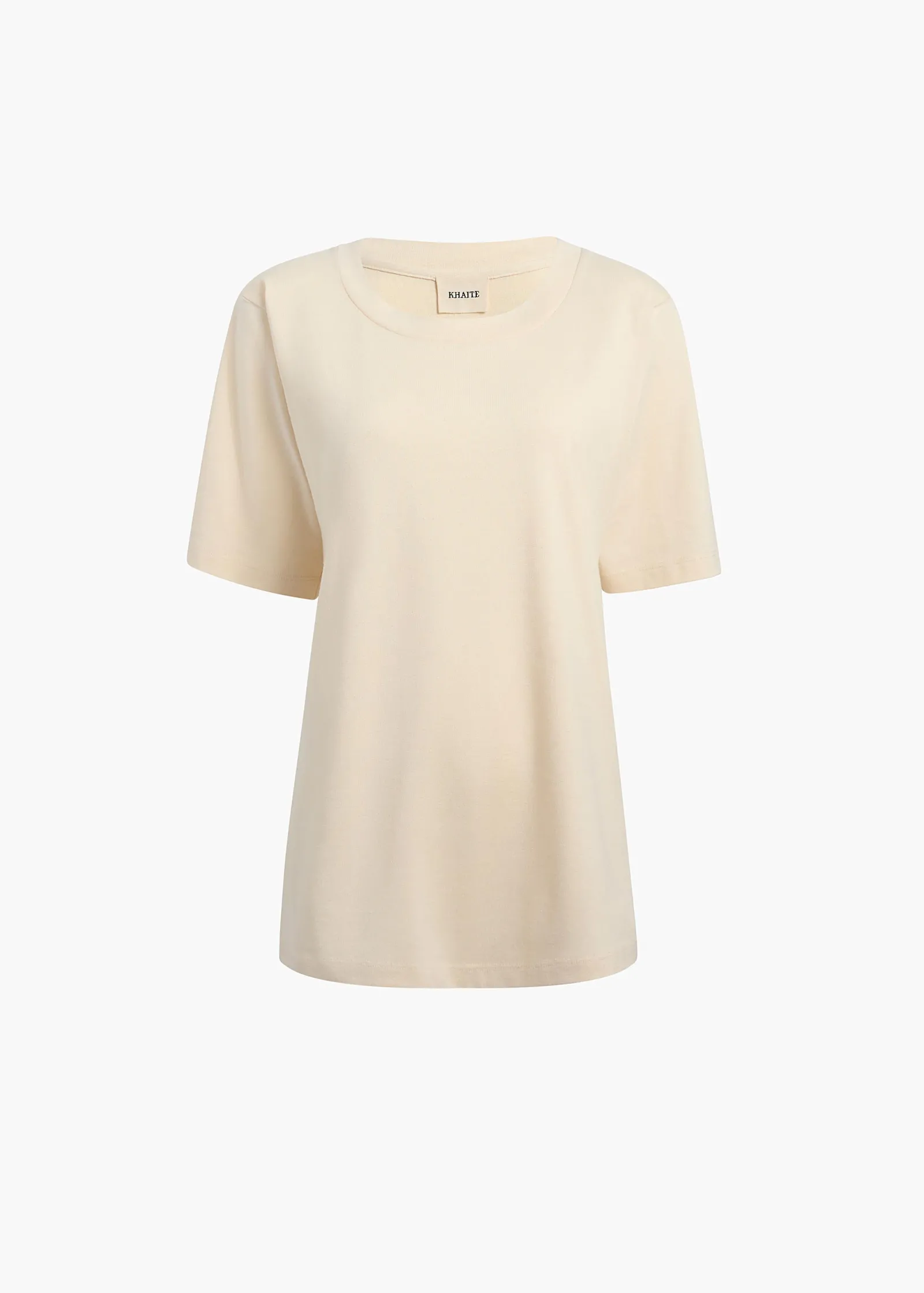 Khaite T-Shirts & Tanks-Allen Top in Cream