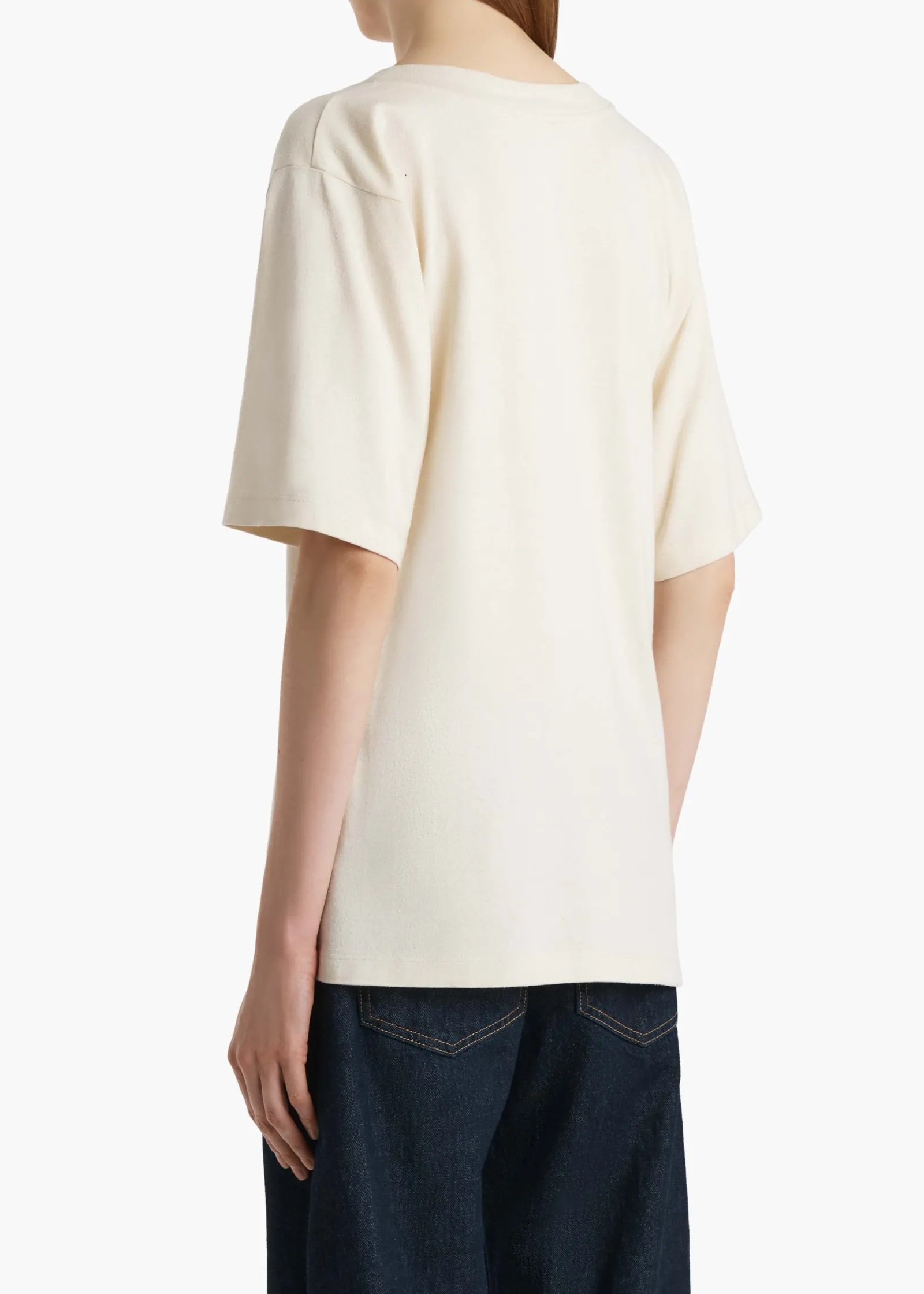 Khaite T-Shirts & Tanks-Allen Top in Cream