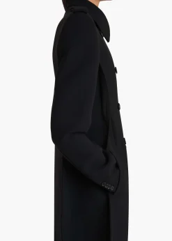 Khaite Outerwear & Coats-Alton Coat in Black