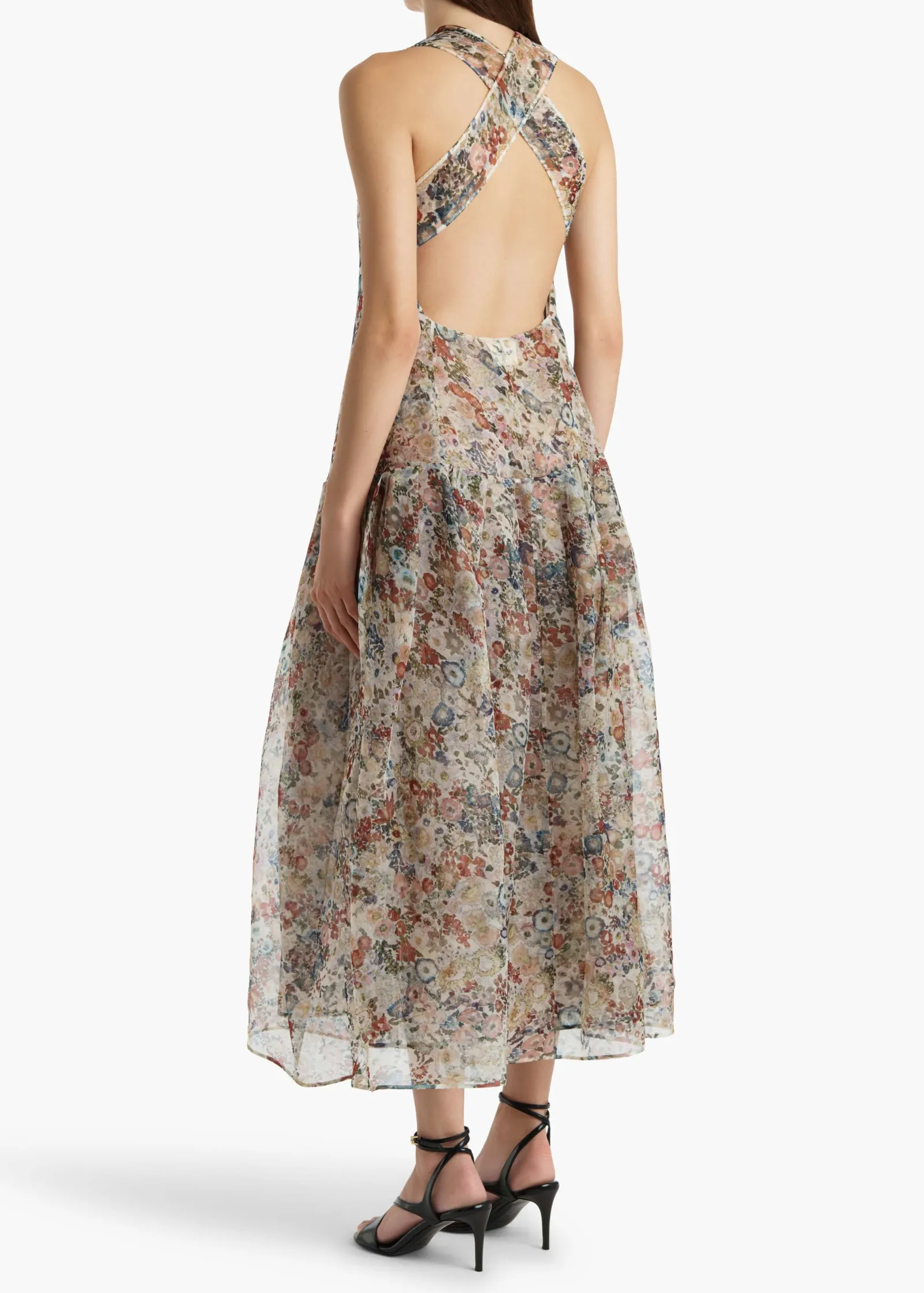 Khaite Dresses-Amello Dress in Cream Multi