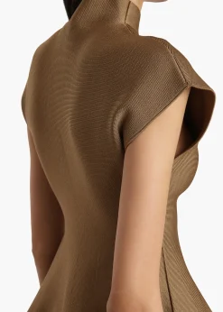 Khaite Shirts & Tops-Andra Top in Carob