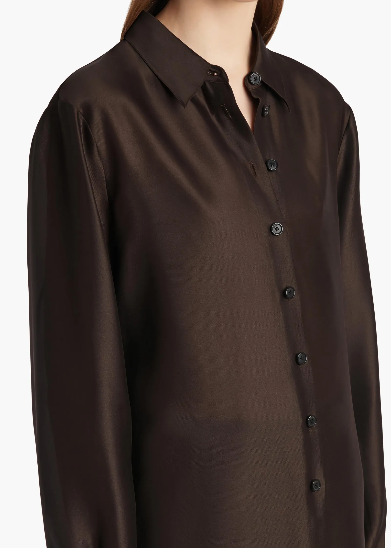 Khaite Shirts & Tops-Auryn Top in Bark