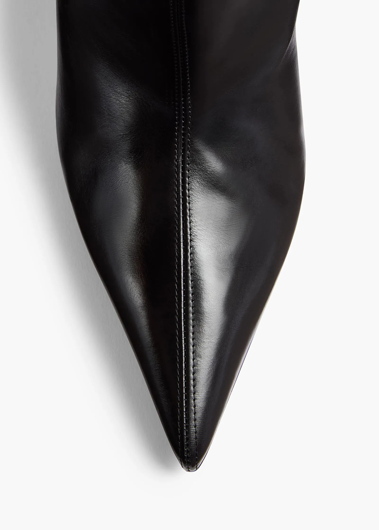 Khaite Boots-Bella Knee-High Boot in Black Leather