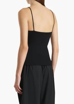 Khaite Shirts & Tops-Bellame Top in Black