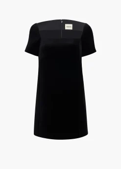Khaite Dresses-Benji Dress in Black Velvet