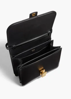 Khaite Crossbody Bags-Blake Crossbody Bag in Black Leather