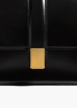 Khaite Crossbody Bags-Blake Crossbody Bag in Black Leather