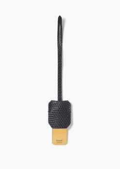 Khaite Crossbody Bags-Blake Crossbody Bag in Midnight Lizard