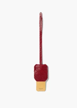 Khaite Crossbody Bags-Blake Crossbody Bag in Ruby Lizard
