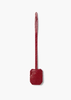 Khaite Crossbody Bags-Blake Crossbody Bag in Ruby Lizard