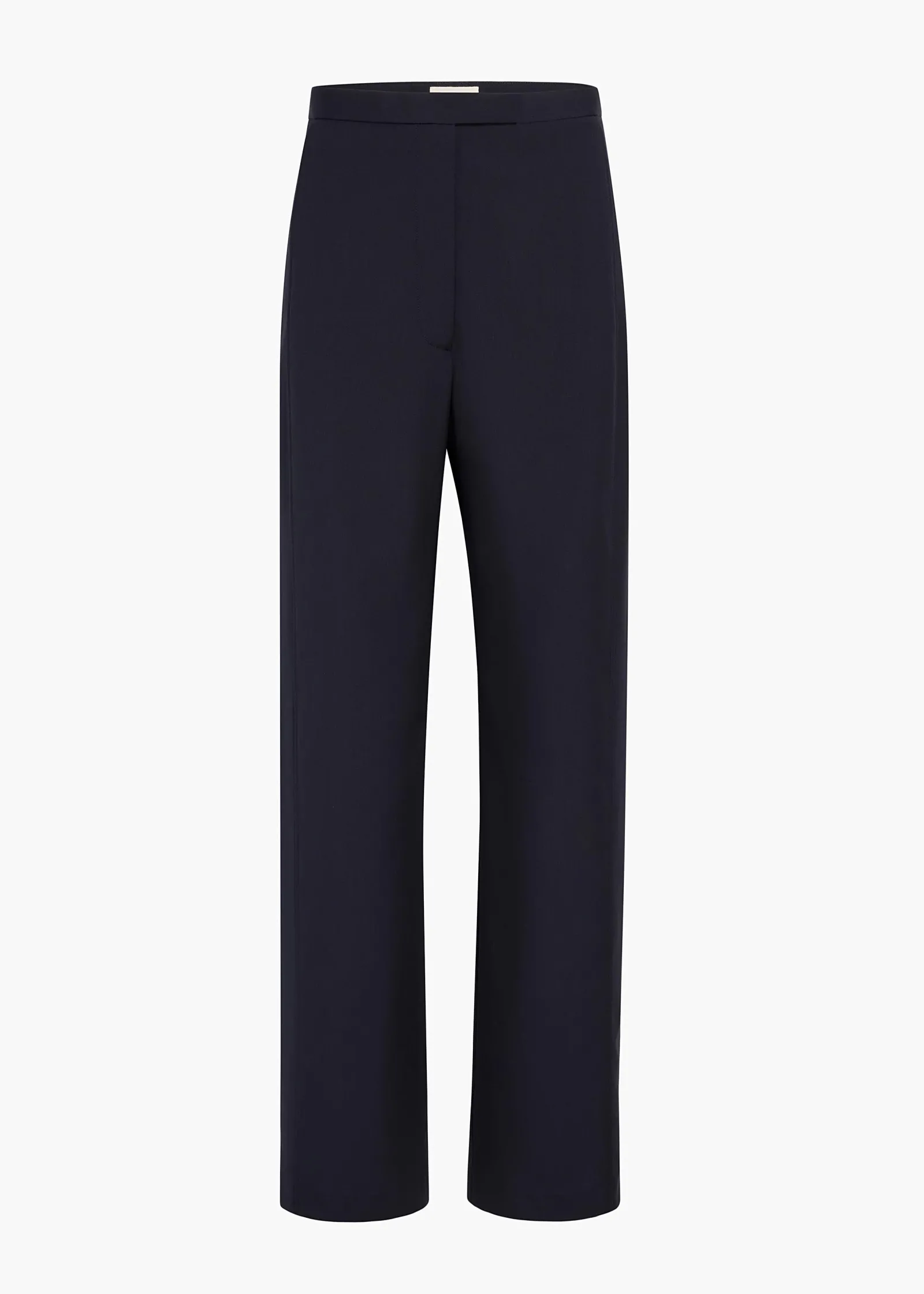 Khaite Leather|Pants-Borden Pant in Dark Navy