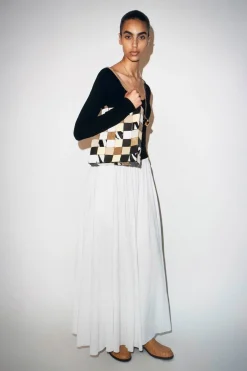 Khaite Dresses-Carlotta Dress in Black and White