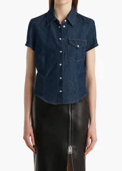 Khaite Shirts & Tops-Cavazos Shirt in Benson