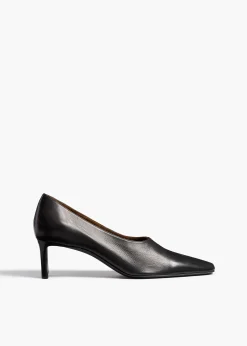 Khaite Pumps-Cecilia Pump in Black Leather