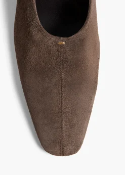 Khaite Pumps-Cecilia Pump in Sable Suede