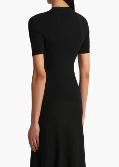 Khaite Shirts & Tops-Celina Top in Black