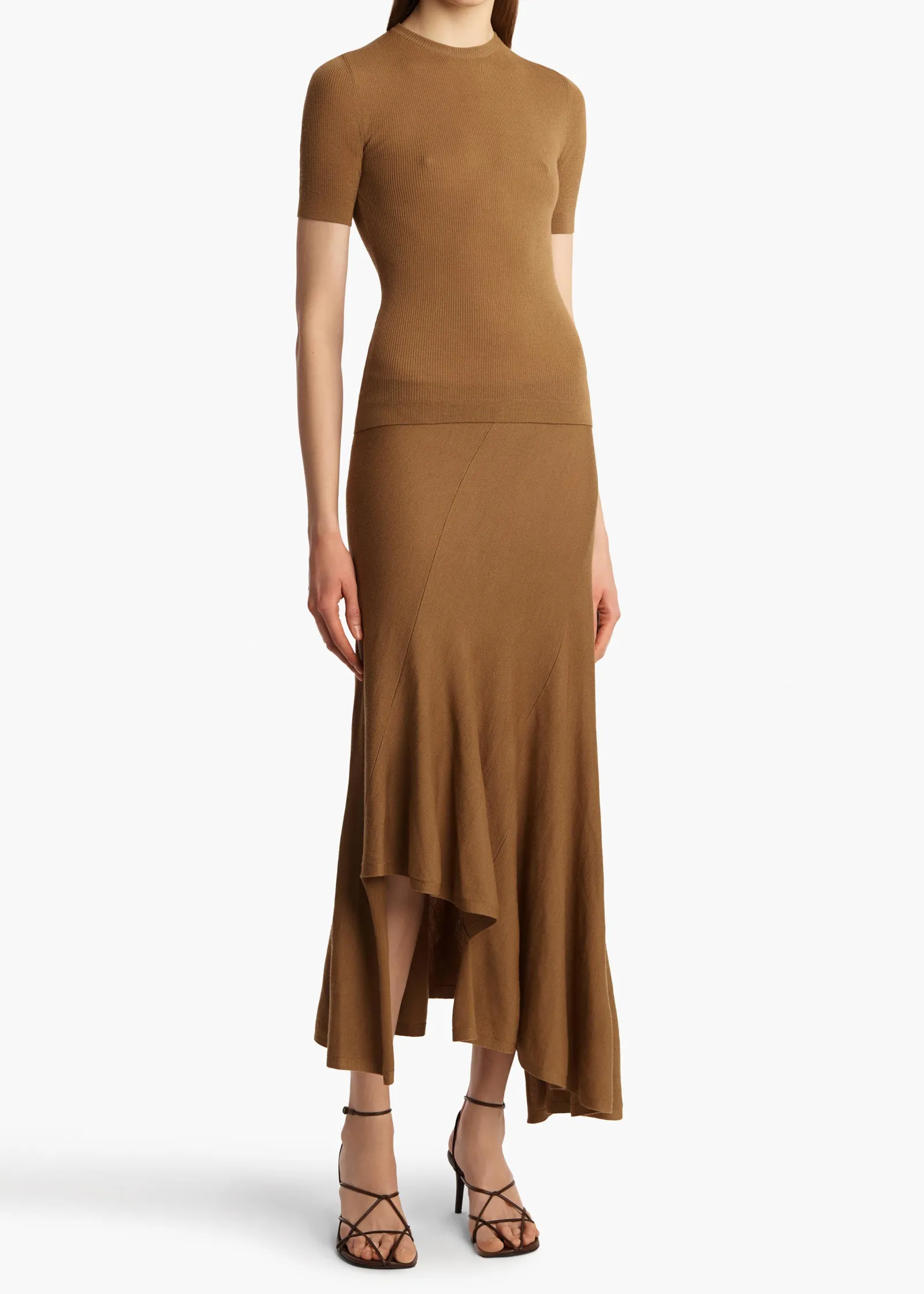 Khaite Shirts & Tops-Celina Top in Maple