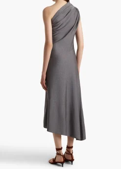 Khaite Dresses-Coast Dress in Gunmetal