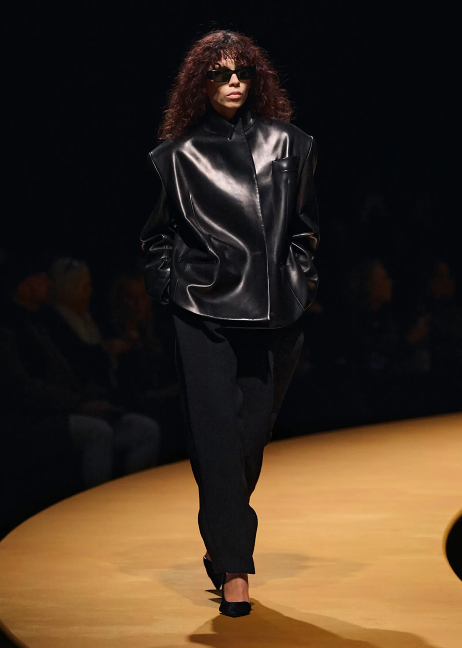 Khaite Leather|Outerwear & Coats-Comair Jacket in Black Leather