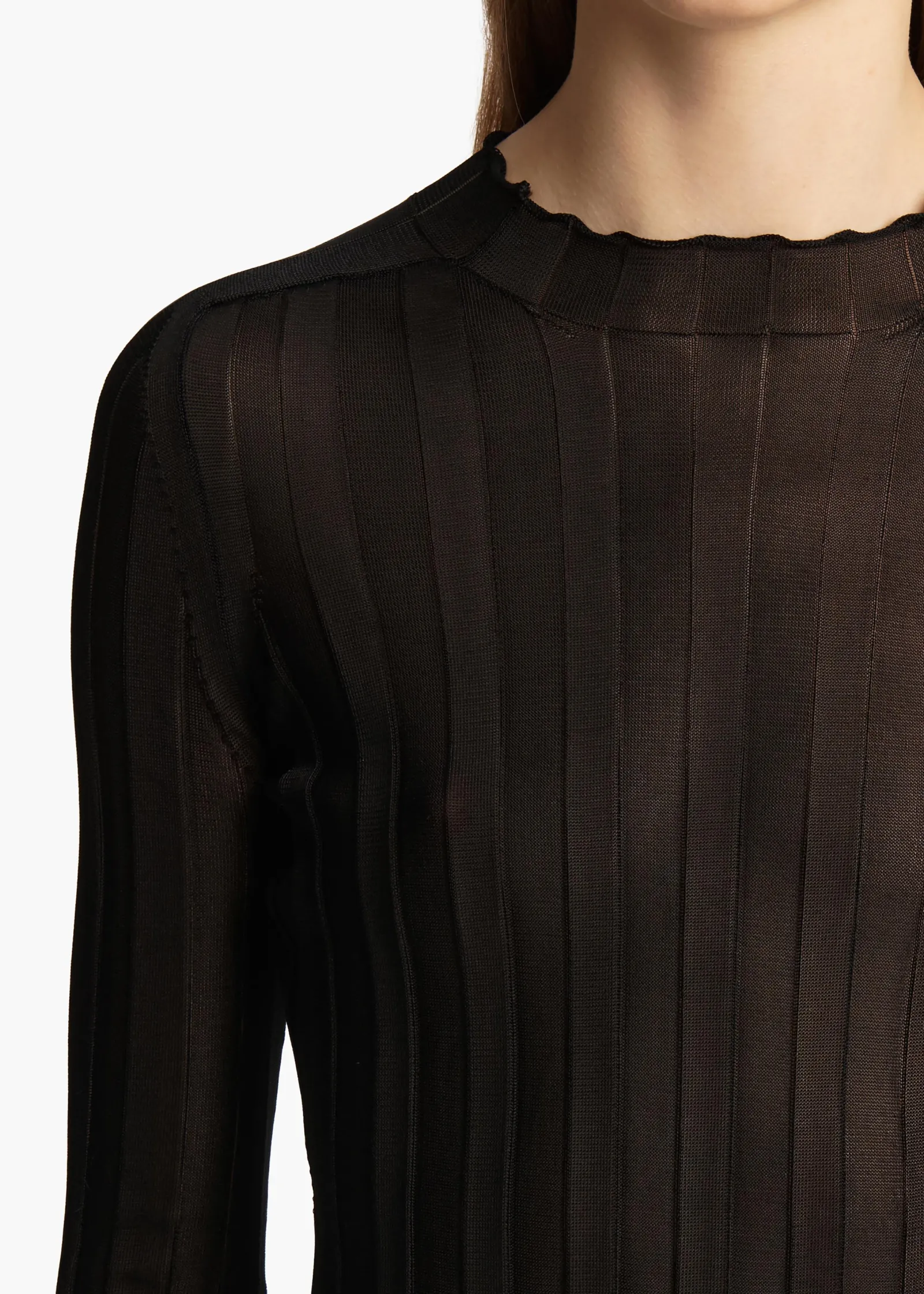 Khaite Shirts & Tops-Cosette Top in Black