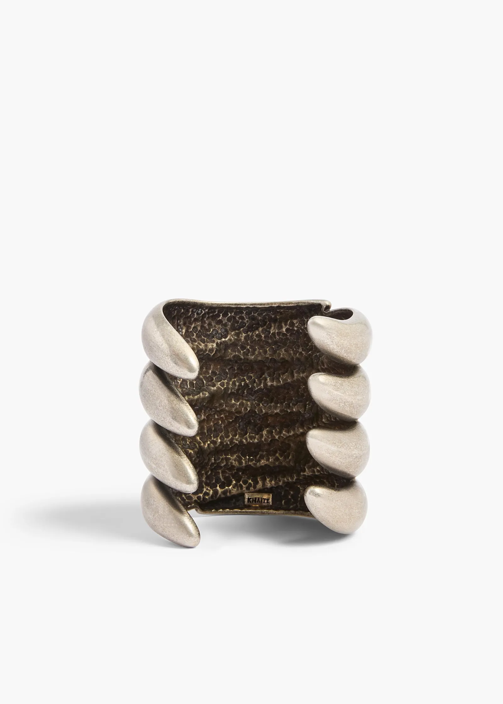Khaite Jewelry-Cyclone Bracelet in Antique Silver