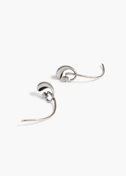 Khaite Jewelry-Cyclone Earrings in Antique Silver