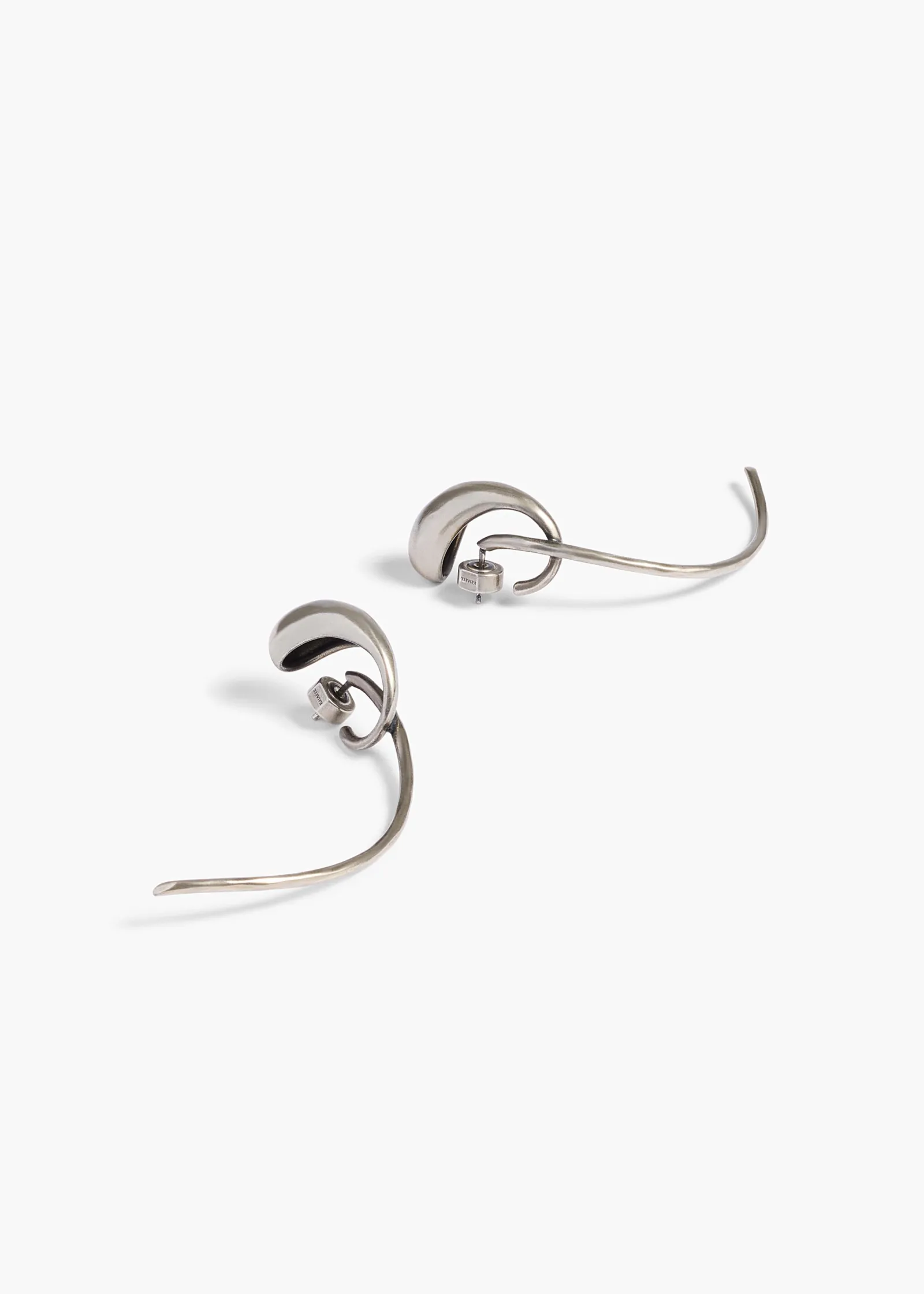 Khaite Jewelry-Cyclone Earrings in Antique Silver