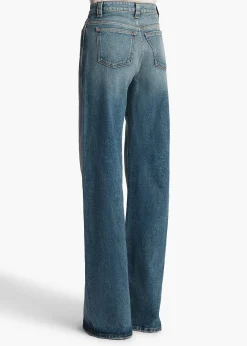 Khaite Dane-Dane Stretch Jean in Heath