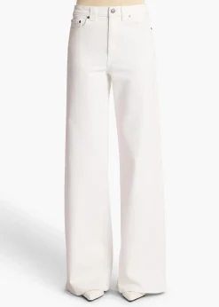 Khaite Dane-Dane Stretch Jean in White