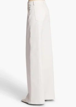 Khaite Dane-Dane Stretch Jean in White