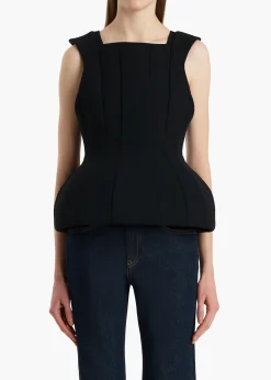 Khaite Shirts & Tops-Dani Top in Black