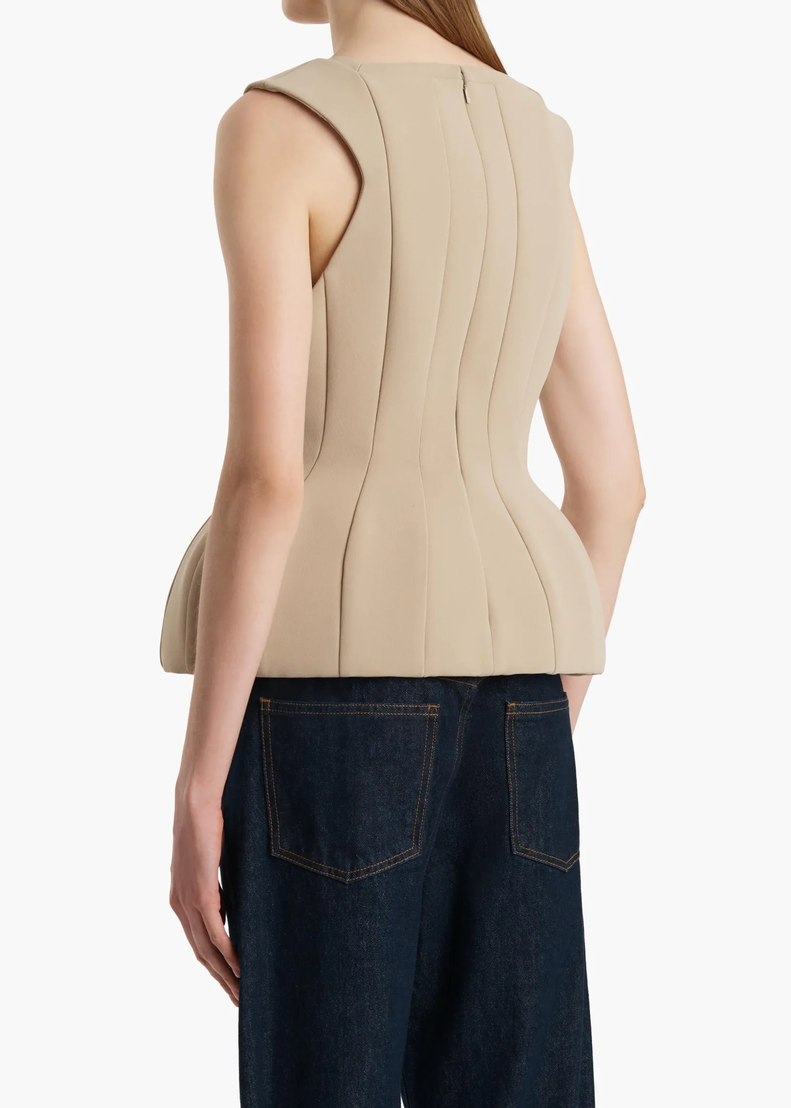 Khaite Shirts & Tops-Dani Top in Tea Stain