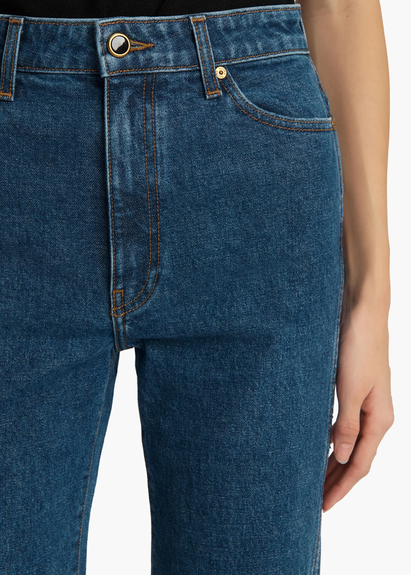 Khaite Danielle-Danielle Stretch Jean in Montgomery