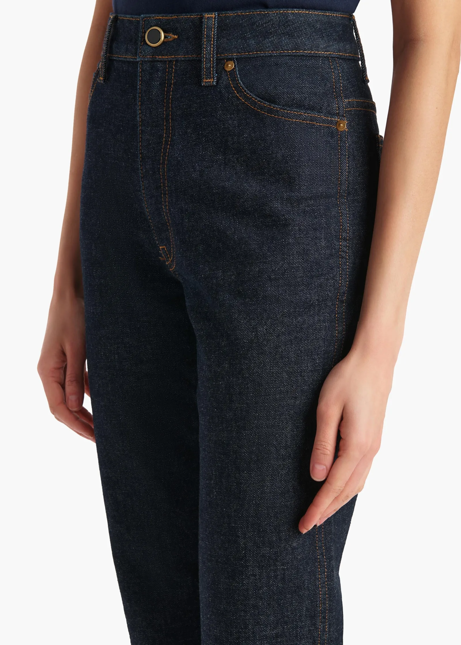 Khaite Danielle-Danielle Stretch Jean in Benson