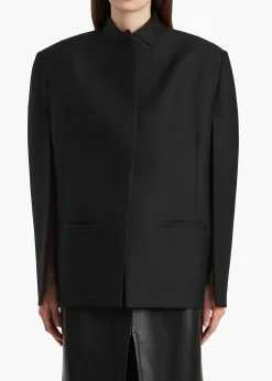 Khaite Leather|Jackets-Dolso Jacket in Black