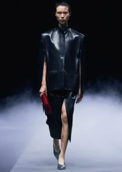 Khaite Leather|Jackets-Dolso Jacket in Black Leather