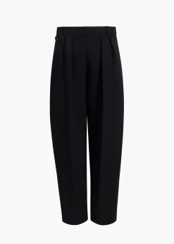 Khaite Pants-Dugan Pant in Black
