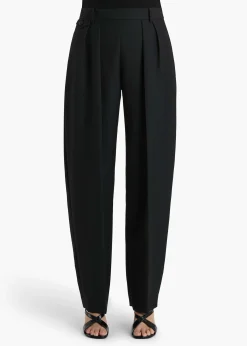 Khaite Pants-Dugan Pant in Black