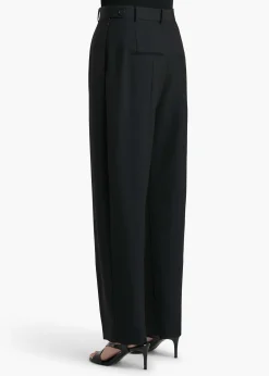 Khaite Pants-Dugan Pant in Black